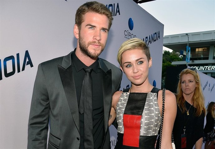 Reaparición de Miley Cyrus y Liam Hemsworth
