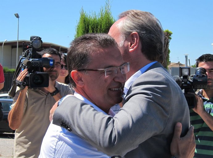 Serafín Castellano y Alberto Fabra