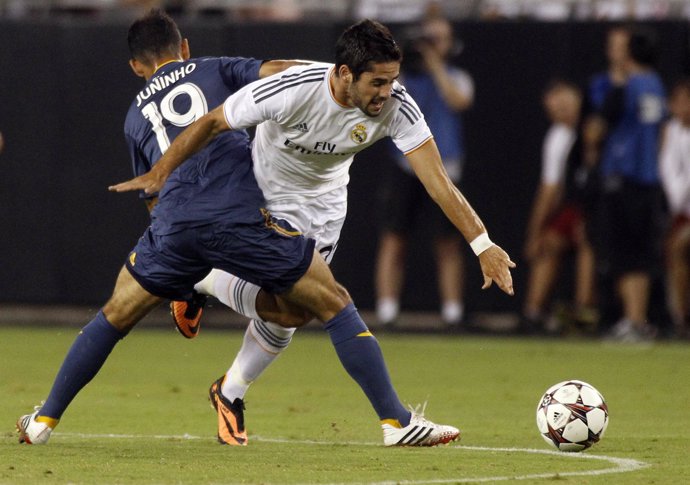 Isco, en el Real Madrid-Galaxy