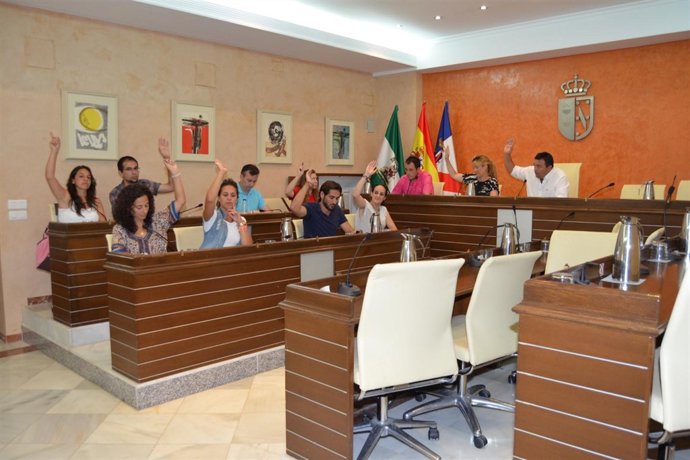 Pleno del mes de agosto en Almonte (Huelva).