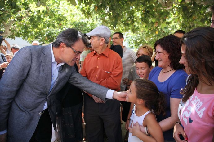 El presidente de la Generalitat, Artur Mas.