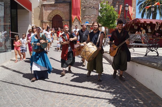 Imagen de las jornadas medievales de Cortegana (Huelva).