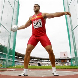 Mario Pestano, lanzador de disco