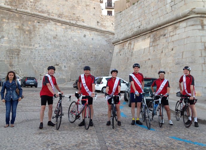 Expedición ciclista que recorrerá el camino de la bula papal