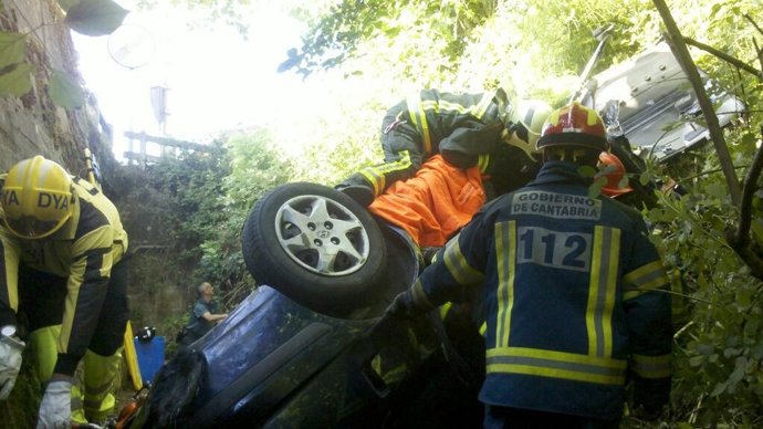 Accidente en Villaverde
