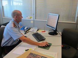 El jefe de la División de Transporte de Mossos Antoni Sánchez