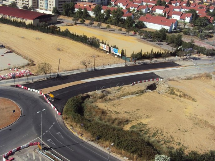 La avenida de San Juan, en Mairena.