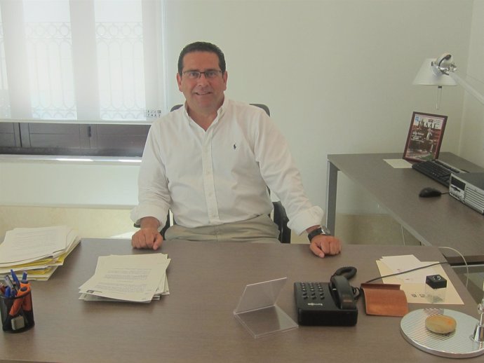 Jorge Bellver en su despacho