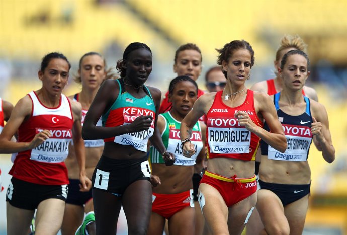 Natalia Rodríguez En El Mundial De Daegu