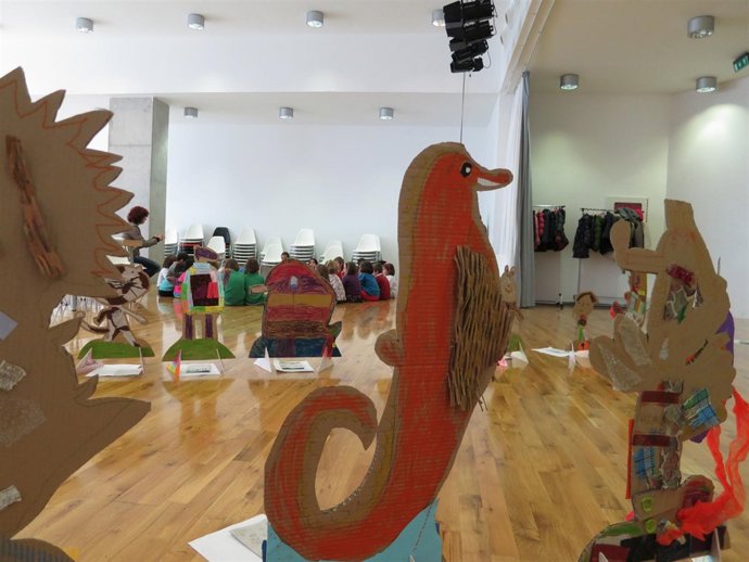 El Centro Huarte acogerá en agosto actividades de creatividad infantil.