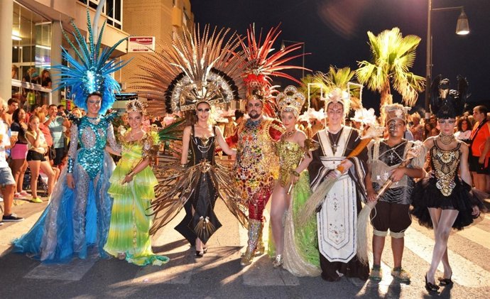 MUESTRA DE CARNAVAL. PERSONAJES 2013