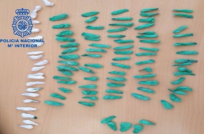 Dosis intervenidas en la operación policial