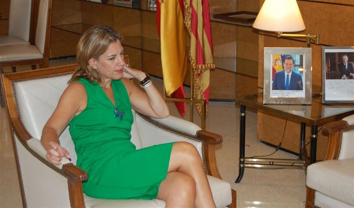 Sánchez de León en un momento de la entrevista