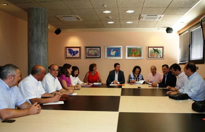 Grupo de trabajo con los promotores inmobiliarios