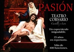 Cartel anunciador de las representaciones de Corsario en el MPH