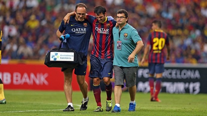 Cesc Fàbregas Barcelona Malasia lesión