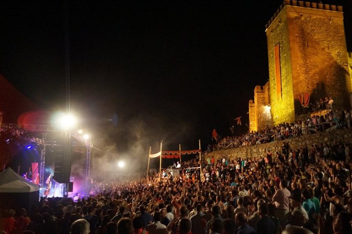 Concierto del grupo internacional 'Céltica' en las Jornadas Medievales 