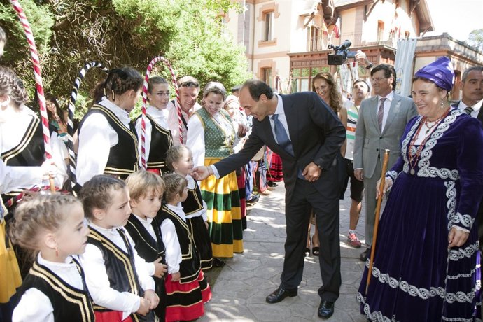 Ignacio Diego en el Día de Cantabria 