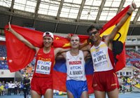 Atletismo/Mundial.- Miguel Ángel López, medalla de bronce en los 20 kilómetros marcha