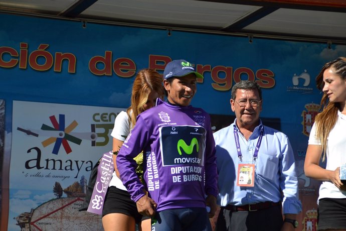 El ciclista colombiano Nairo Quintana (Movistar) conquista la Vuelta a Burgos