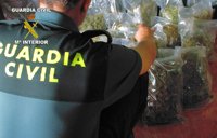 Detenido en Manzanares (Ciudad Real) mientras transportaba en su vehículo más de cuatro kilos de marihuana