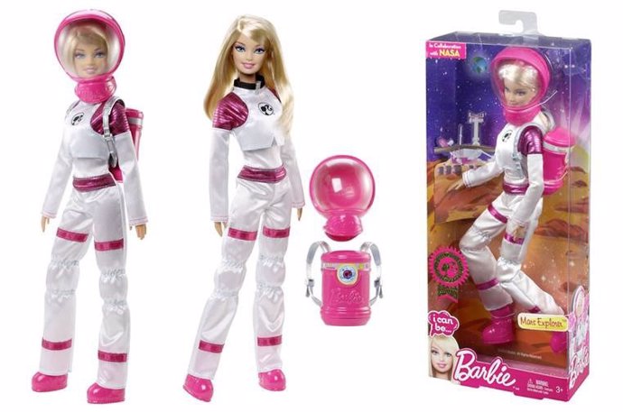 Barbie exploradora en Marte
