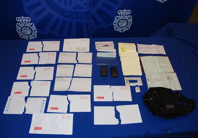 Objetos requisados a timadores del 'tocomocho'