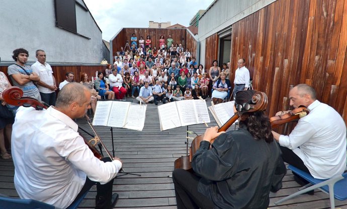 Concierto de música clásica el año pasado en el ciclo 'Martes interculturales'