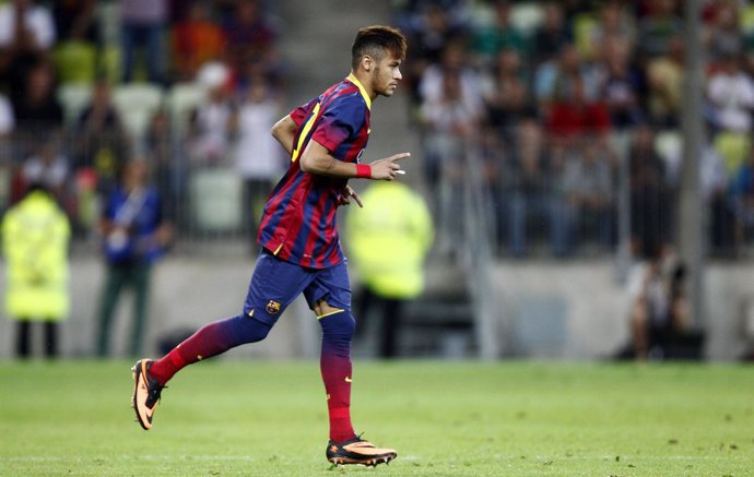 Neymar Jr con el FC Barcelona