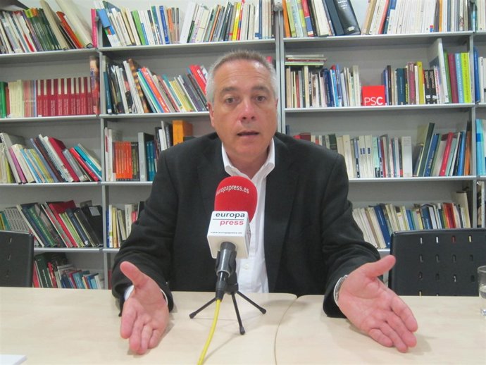 El primer secretario del PSC, Pere Navarro.