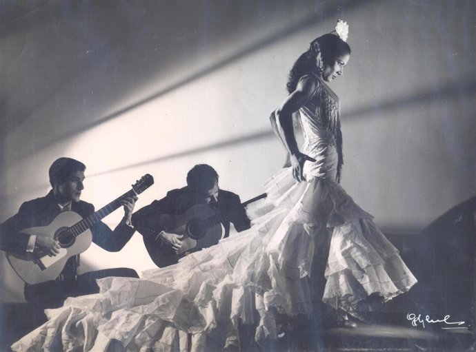 La bailaora Carmen Amaya