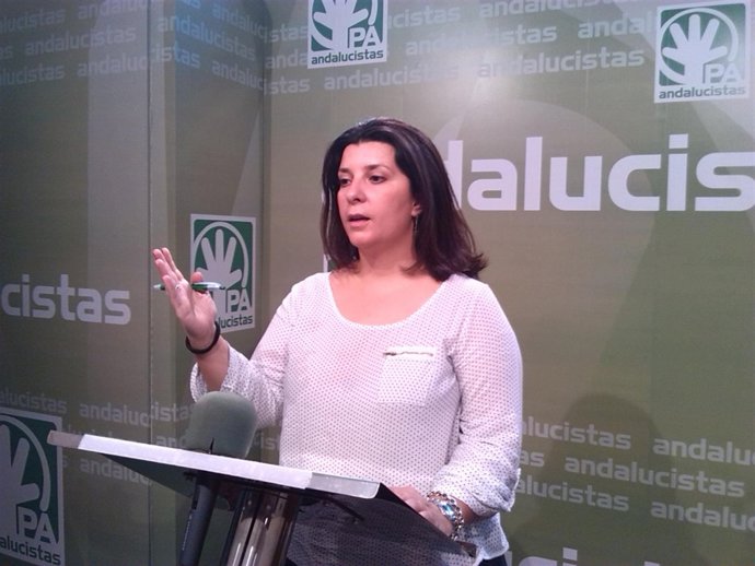 Marta Mejías, hoy en rueda de prensa