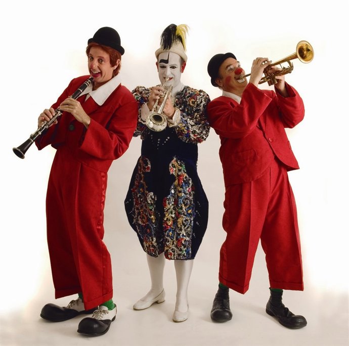 Los payasos Gari, Montxo y Joselontxo