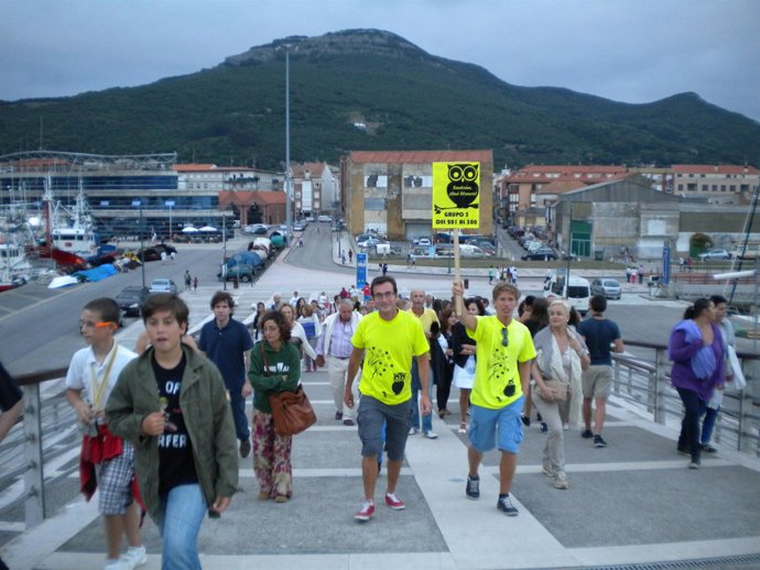 Actividad de 'La Noche en Blanco' en Santoña