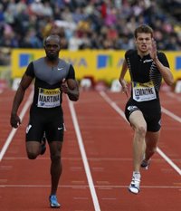 El velocista francés Christophe Lemaitre, baja por lesión para el resto del campeonato