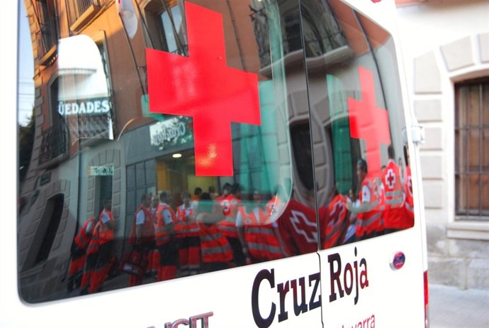 Voluntario de Cruz Roja Navarra