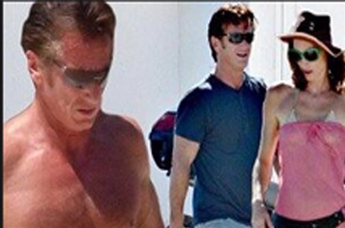  Sean Penn Pillado En Ibiza Junto A La Modelo Cristina Piaget