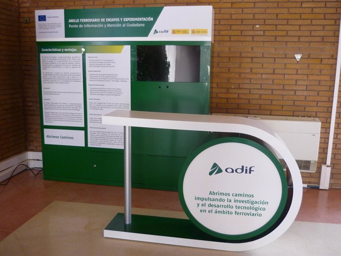 Punto de Información y Atención al Ciudadano sobre el anillo ferroviario