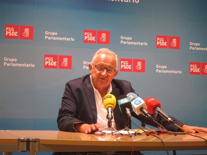 El viceportavoz parlamentario del PSdeG, José Luis Méndez Romeu