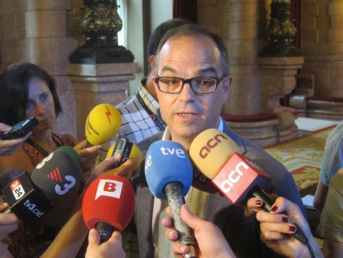 El líder de CiU en la Cámara, Jordi Turull