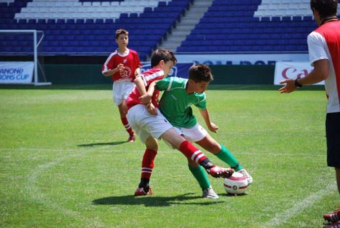 Niños Fútbol Fundación Marceta