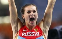 (Crónica) Isinbayeva se adueña de los cielos por última vez
