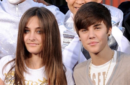 Paris Jackson junto a Justin Bieber