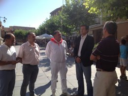 López con Soto e Izquierdo en Tudela de Duero