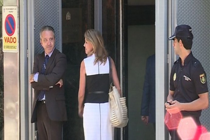 Cospedal llega a la Audiencia Nacional para declarar