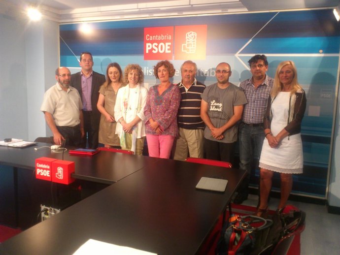 Reunión del PSOE con al FED