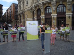 Presentación de la manifestación del 23 de agosto