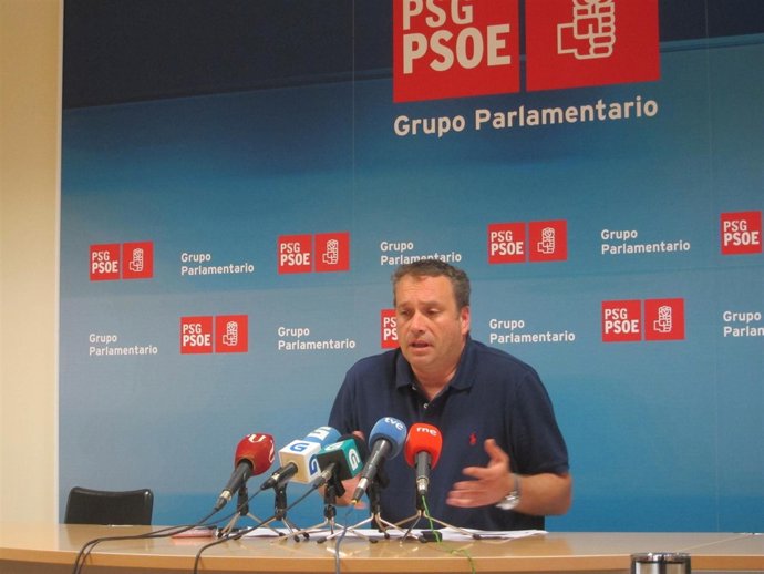 El portavoz de medio rural del PSdeG, Pablo García