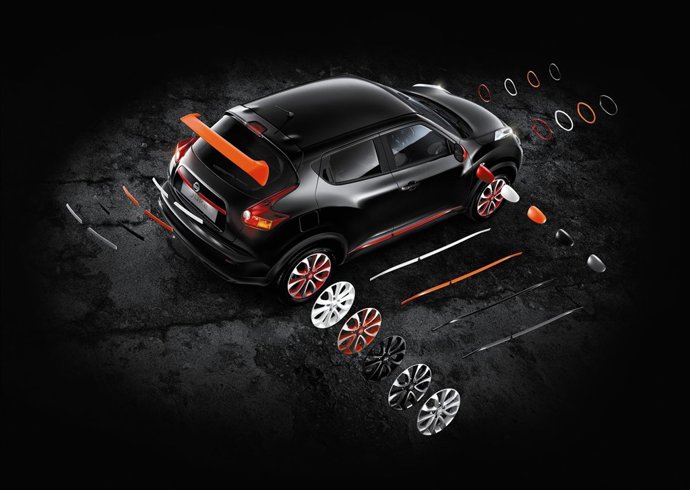 Opciones de personalización del Juke