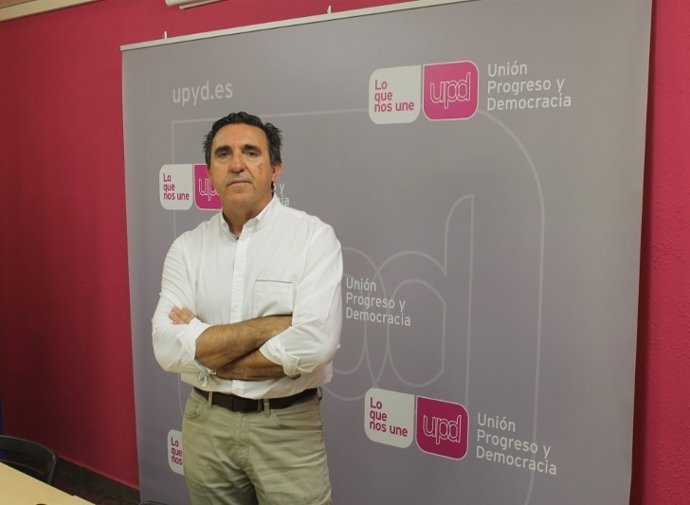 El coordinador regional de UPyD, Rafael Sánchez